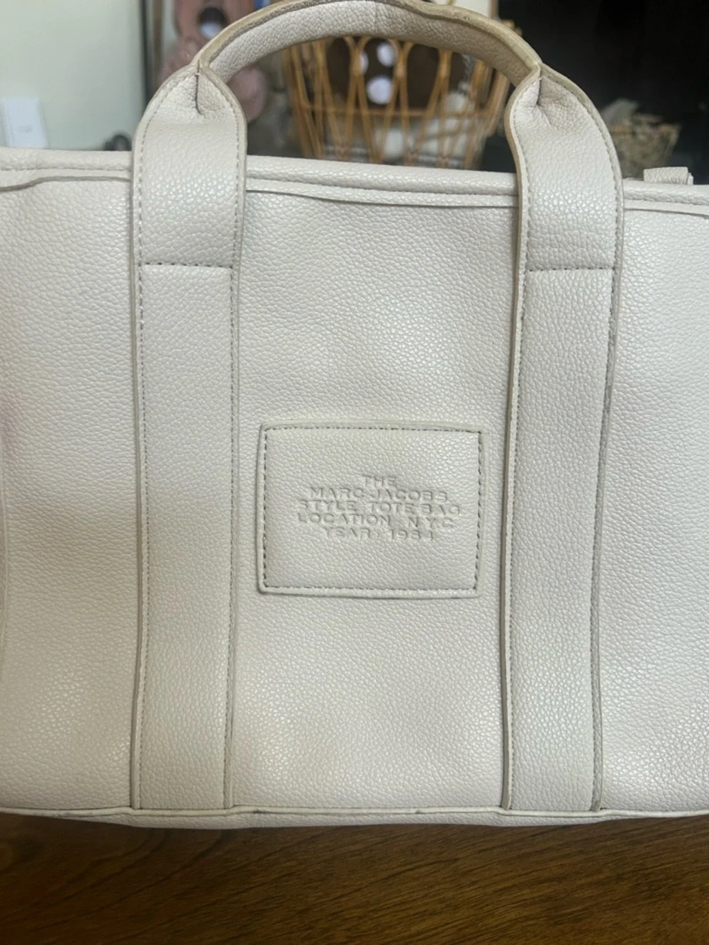 Marc Jacobs - The Tote Bag - White Leather